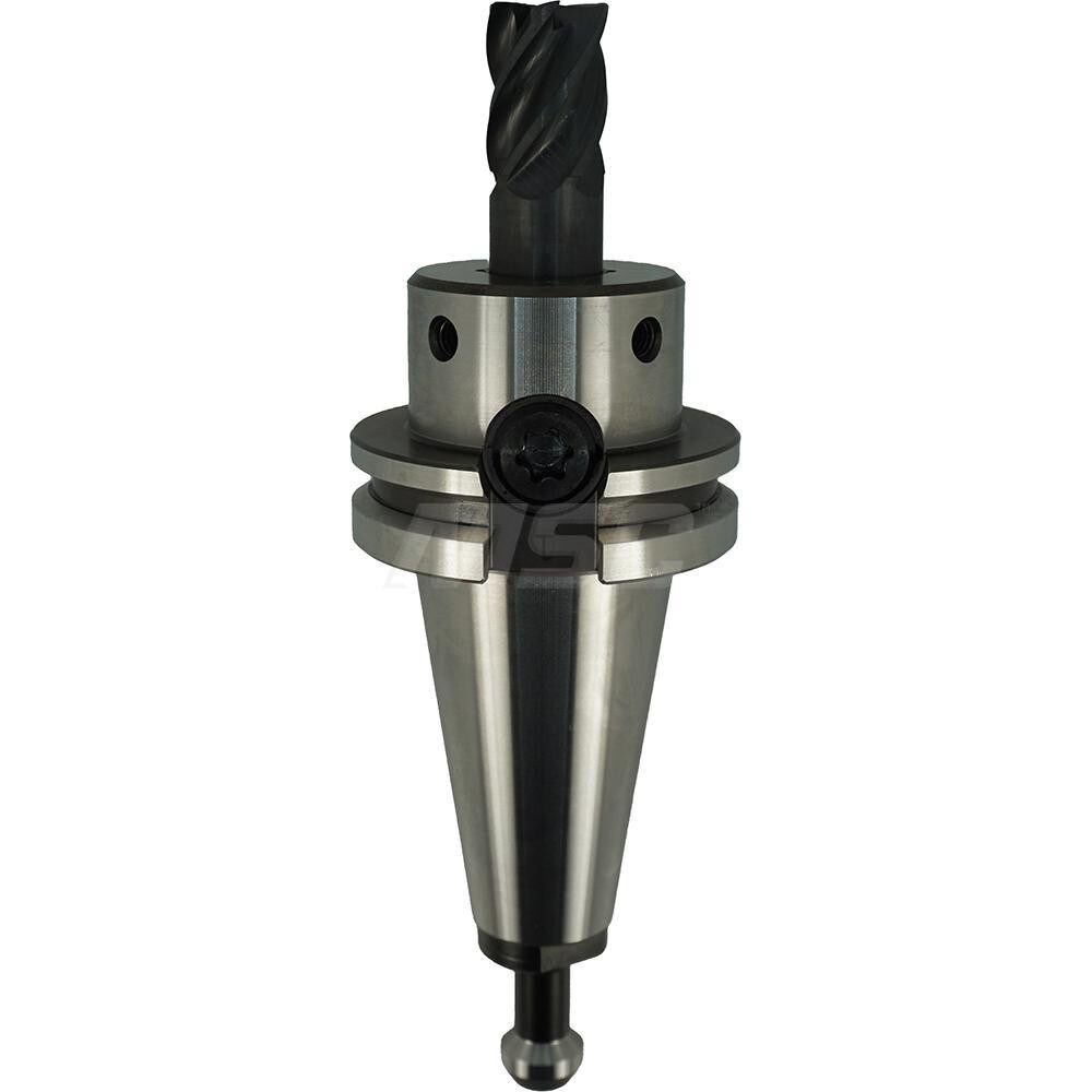 Corner Radius End Mill: 3/4" Dia, 1" LOC, 0.03" Radius, 5 Flutes, Solid Carbide