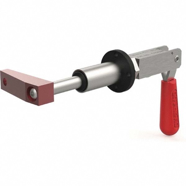 Manual Swing Clamp: 323 lb Clamp Force, Right Hand Swing, 1.5" Stroke, Double Acting