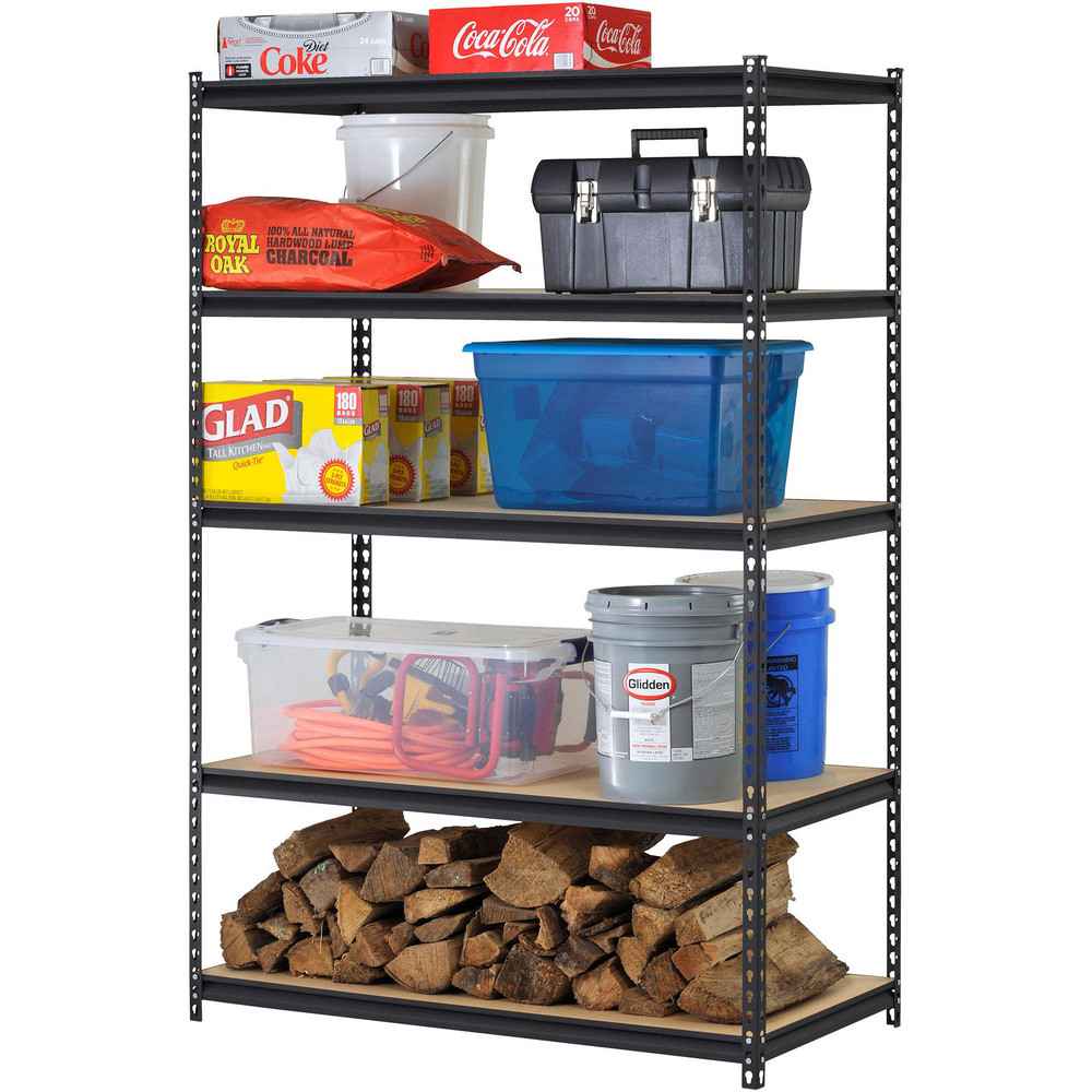 Edsal Steel Adjustable Shelving 48" Wide, 18" Deep, 72" High MSC