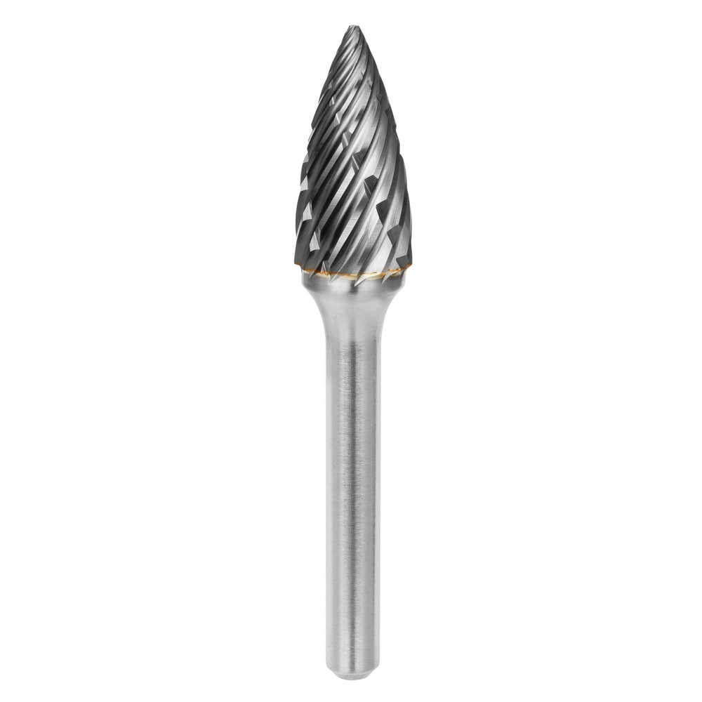 SGS Pro 19369 Abrasive Bur: 5, 1/2" Cut Dia, Pointed Tree Image