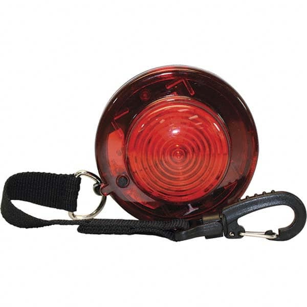 Railhead Corporation M26-R Flashing & Steady Light: Red, Magnetic Mount 