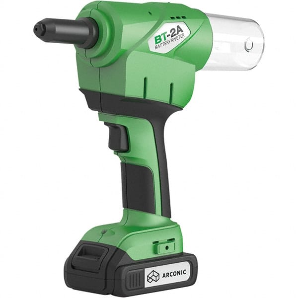 All up to 3/16" Closed End Rivet Capacity , 2,248 Lb Pull Force Cordless Electric Riveter