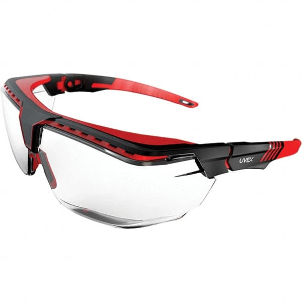 Uvex S3851 Safety Glass: Scratch-Resistant, Polycarbonate, Clear Lenses, Full-Framed, UV Protection 