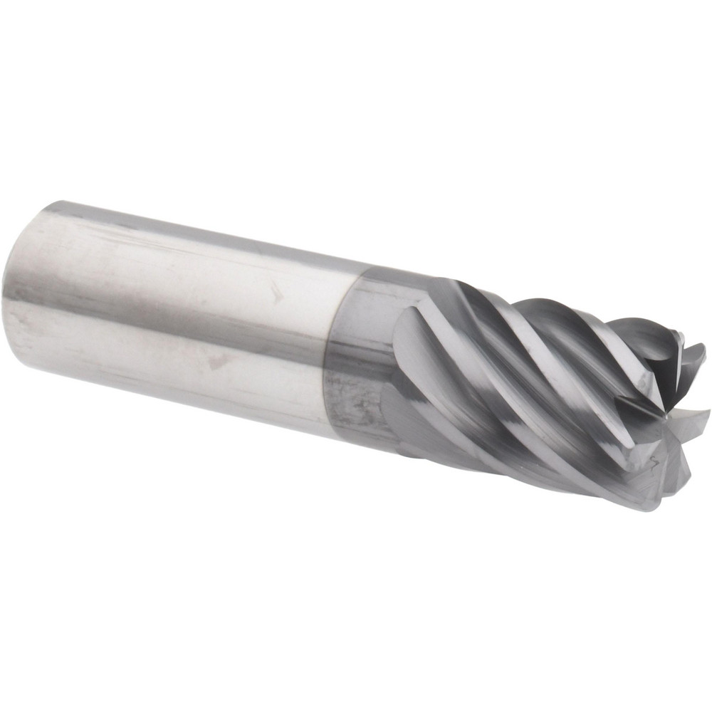 Accupro 6504062 Corner Radius End Mill: 3/4" Dia, 1" LOC, 0.06" Radius, 7 Flutes, Solid Carbide Image