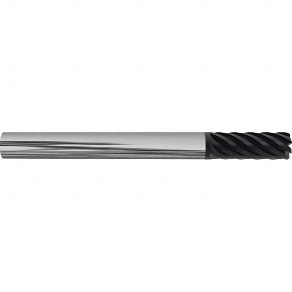 Accupro 6504052 Corner Radius End Mill: 5/8" Dia, 1-5/8" LOC, 0.12" Radius, 7 Flutes, Solid Carbide 