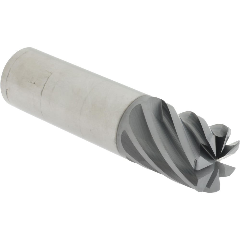 Accupro 6504078 Corner Radius End Mill: 1" Dia, 1-1/4" LOC, 0.06" Radius, 7 Flutes, Solid Carbide Image