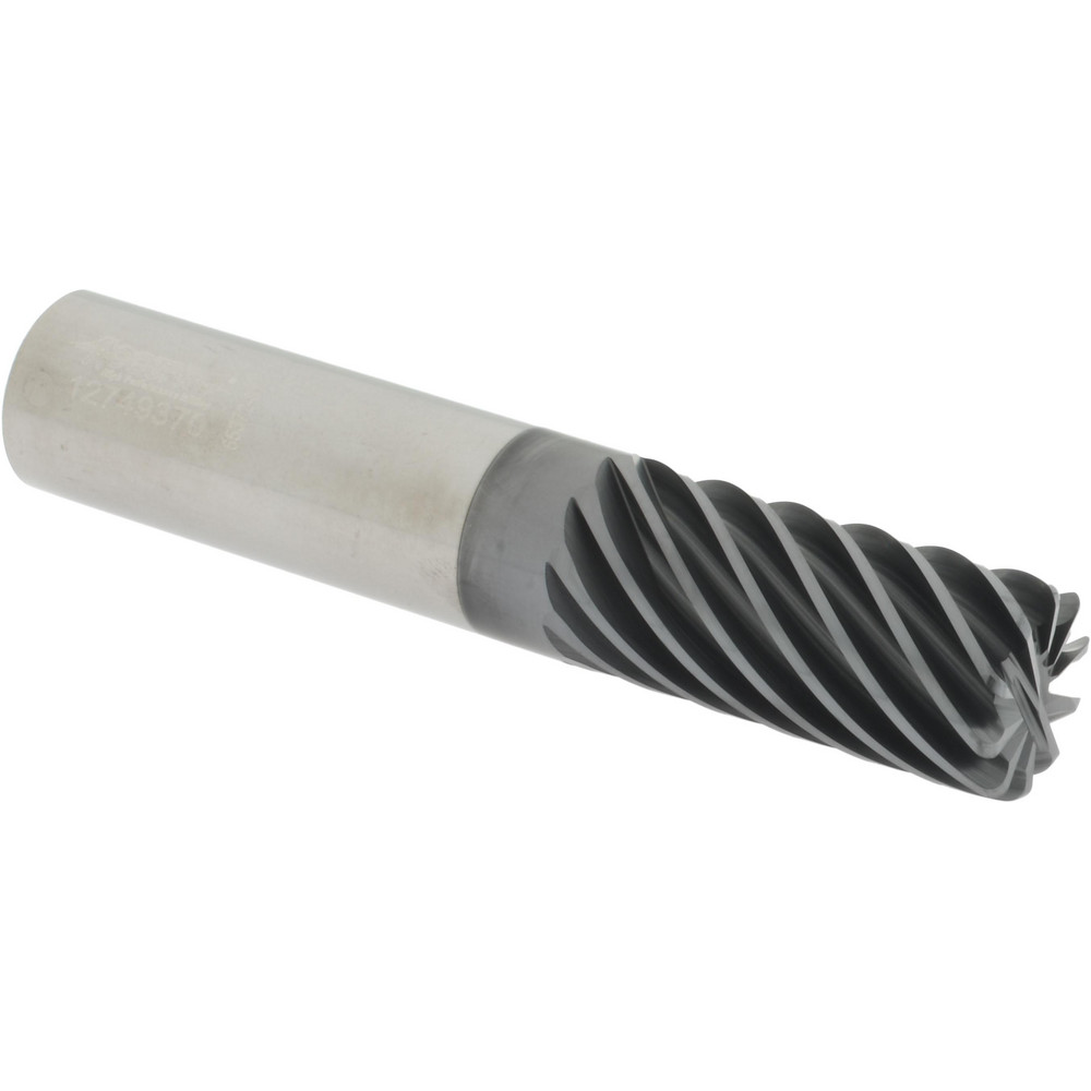 Accupro 6504118 Corner Radius End Mill: 3/4" Dia, 1-5/8" LOC, 0.06" Radius, 10 Flutes, Solid Carbide Image