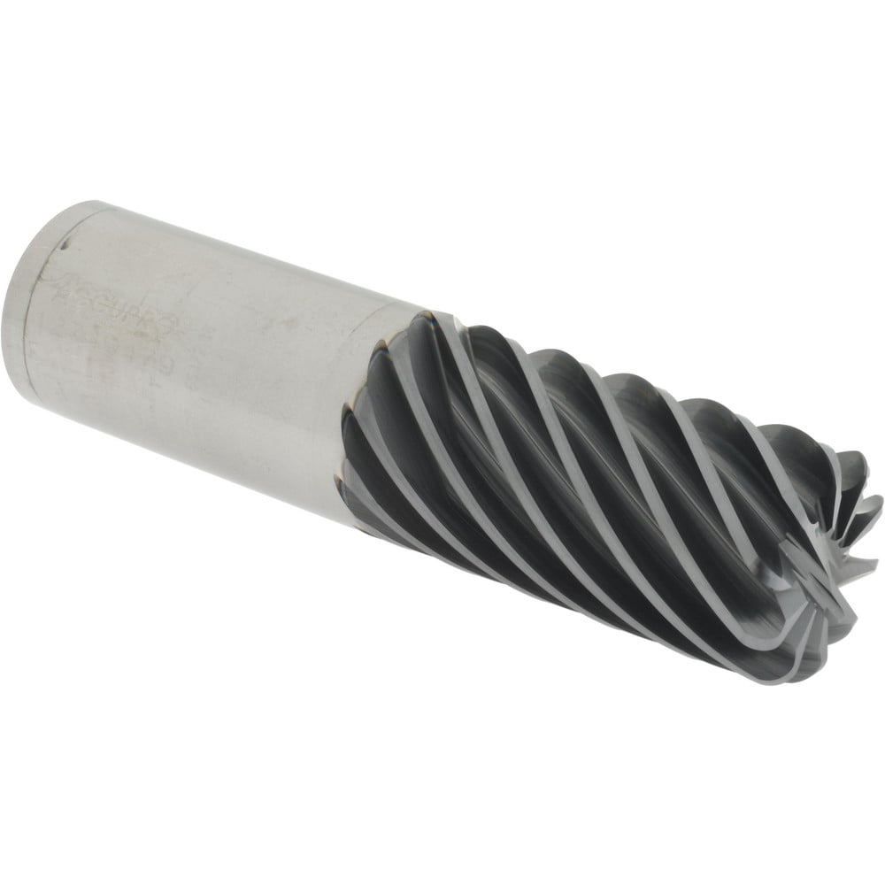 Accupro 6504130 Corner Radius End Mill: 1" Dia, 2" LOC, 0.12" Radius, 10 Flutes, Solid Carbide Image