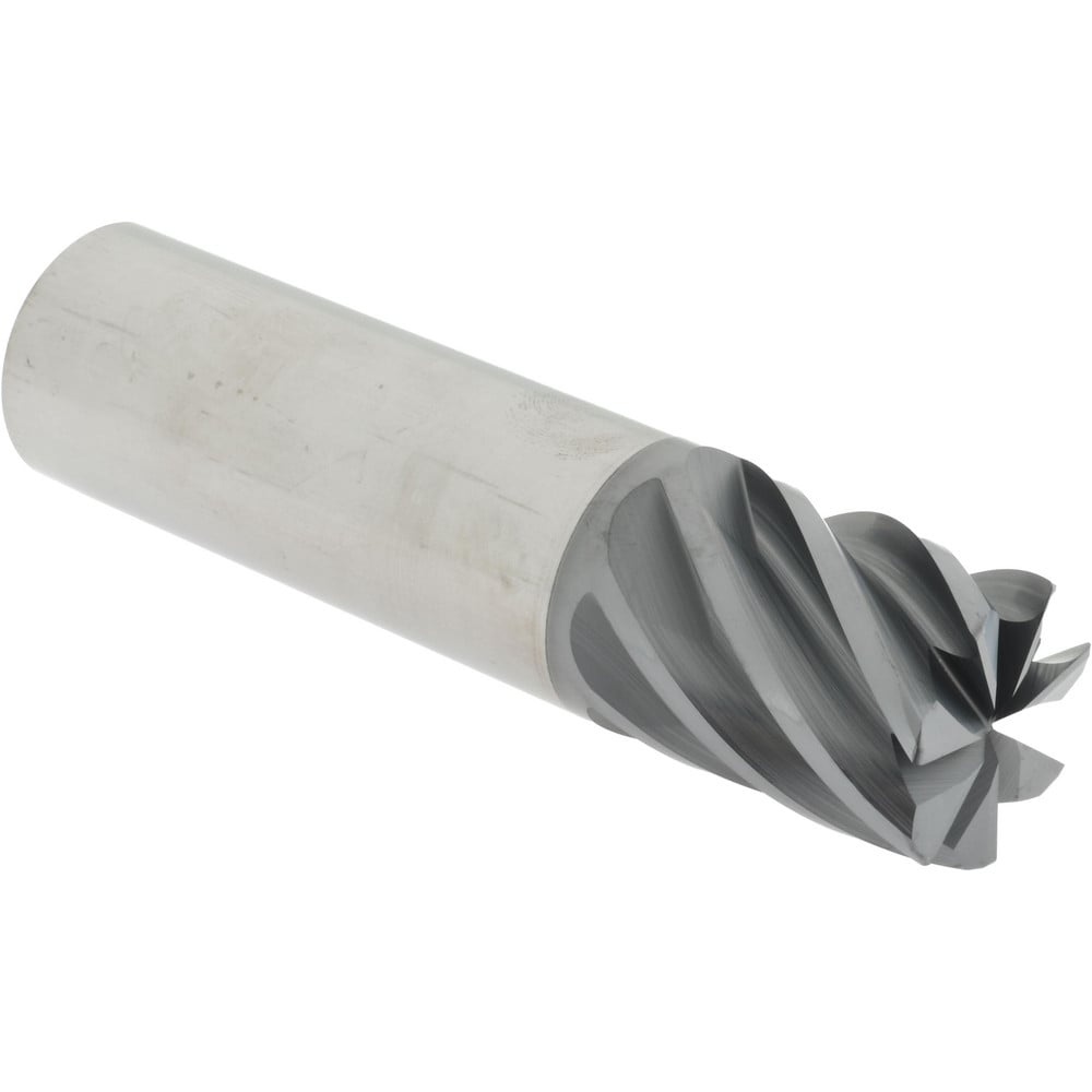 Accupro 6504077 Corner Radius End Mill: 1" Dia, 1-1/4" LOC, 0.03" Radius, 7 Flutes, Solid Carbide Image