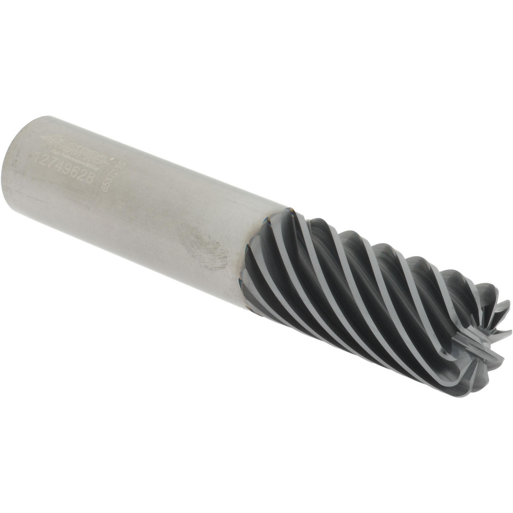 Accupro 6504119 Corner Radius End Mill: 3/4" Dia, 1-5/8" LOC, 0.09" Radius, 10 Flutes, Solid Carbide Image