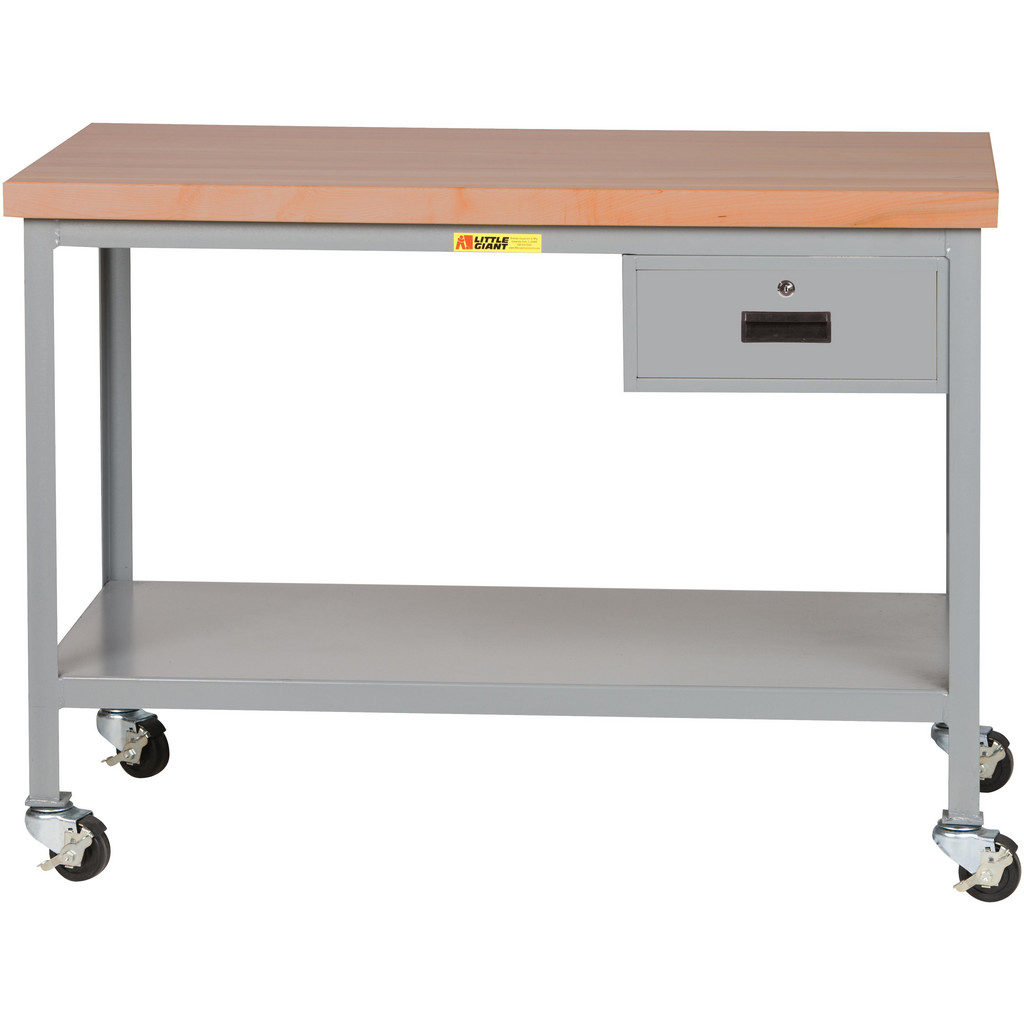 Little Giant® - Mobile Work Benches: Bench Type: Butcher Block Work ...