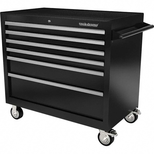 PRO-SOURCE AT42061CG-03A Steel Tool Roller Cabinet: 6 Drawers Image