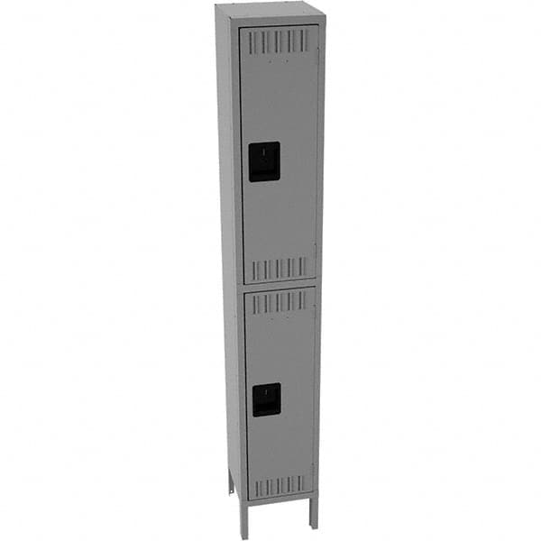 Tennsco - 2 Door, Double Tier, Locker - 12764338 - MSC Industrial Supply