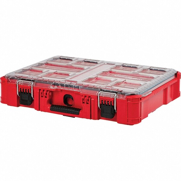 PACKOUT 10 Compartment Red Small Parts Organizer