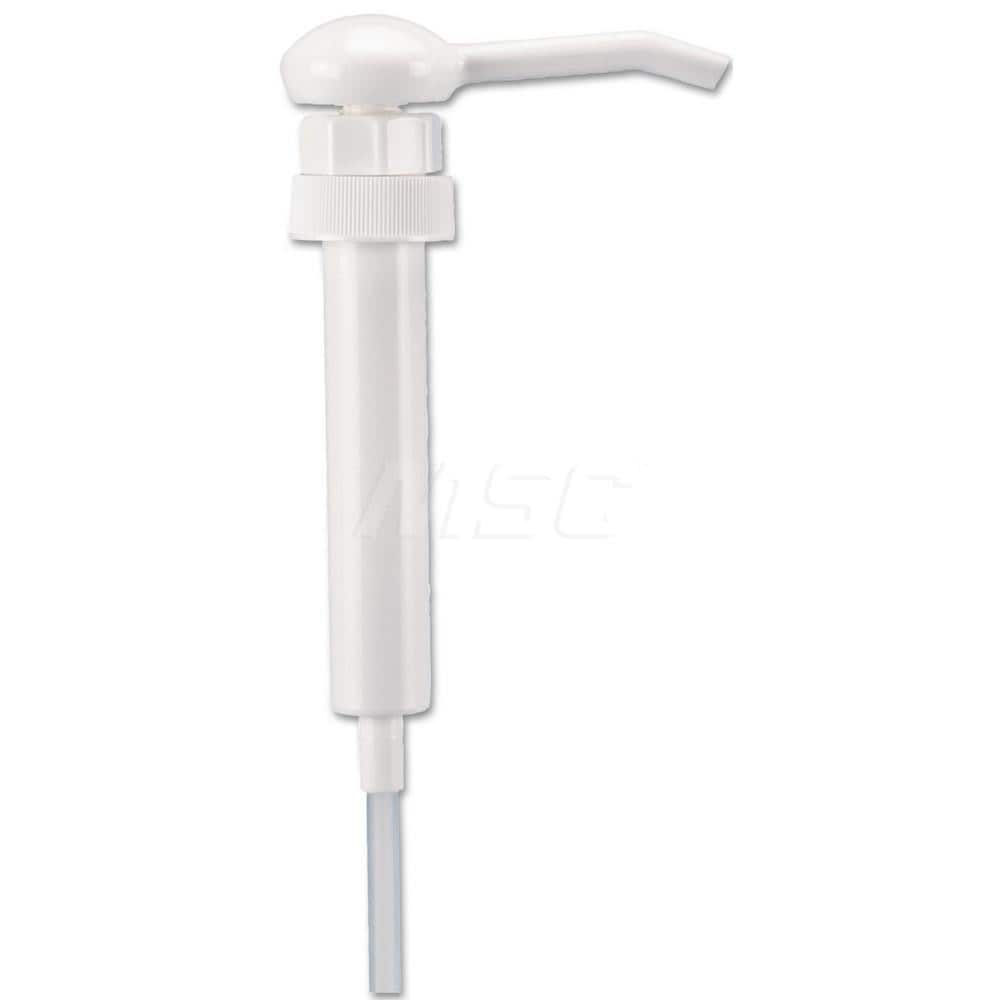 Hand-Operated Drum Pumps; Pump Type: Siphon ; Ounces per Stroke: 1.00 ; Outlet Size (Inch): 12 ; Material: High Density Polyethylene ; Overall Length (Inch): 12 ; Diameter (Inch, Fraction): 1-1/4