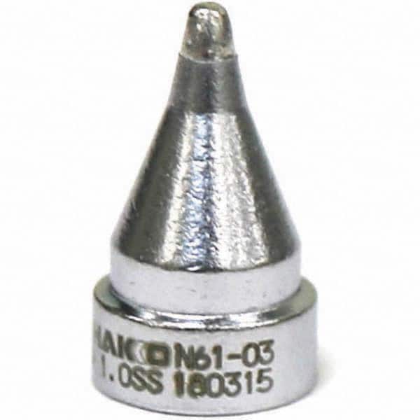 Hakko N61-03 Desoldering Pump Tips; Inside Diameter (mm): 1.0000 ; Outside Diameter (mm): 1.6000 ; Overall Length (mm): 11.0000 