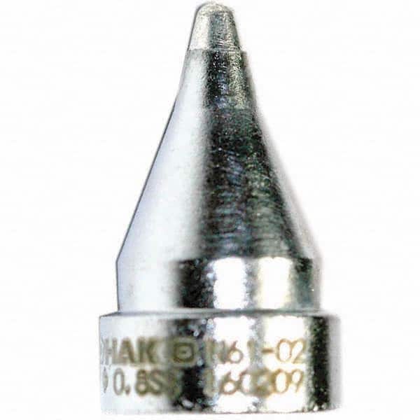 Hakko N61-02 Desoldering Pump Tips; Inside Diameter (mm): 0.8000 ; Outside Diameter (mm): 1.5000 ; Overall Length (mm): 11.0000 