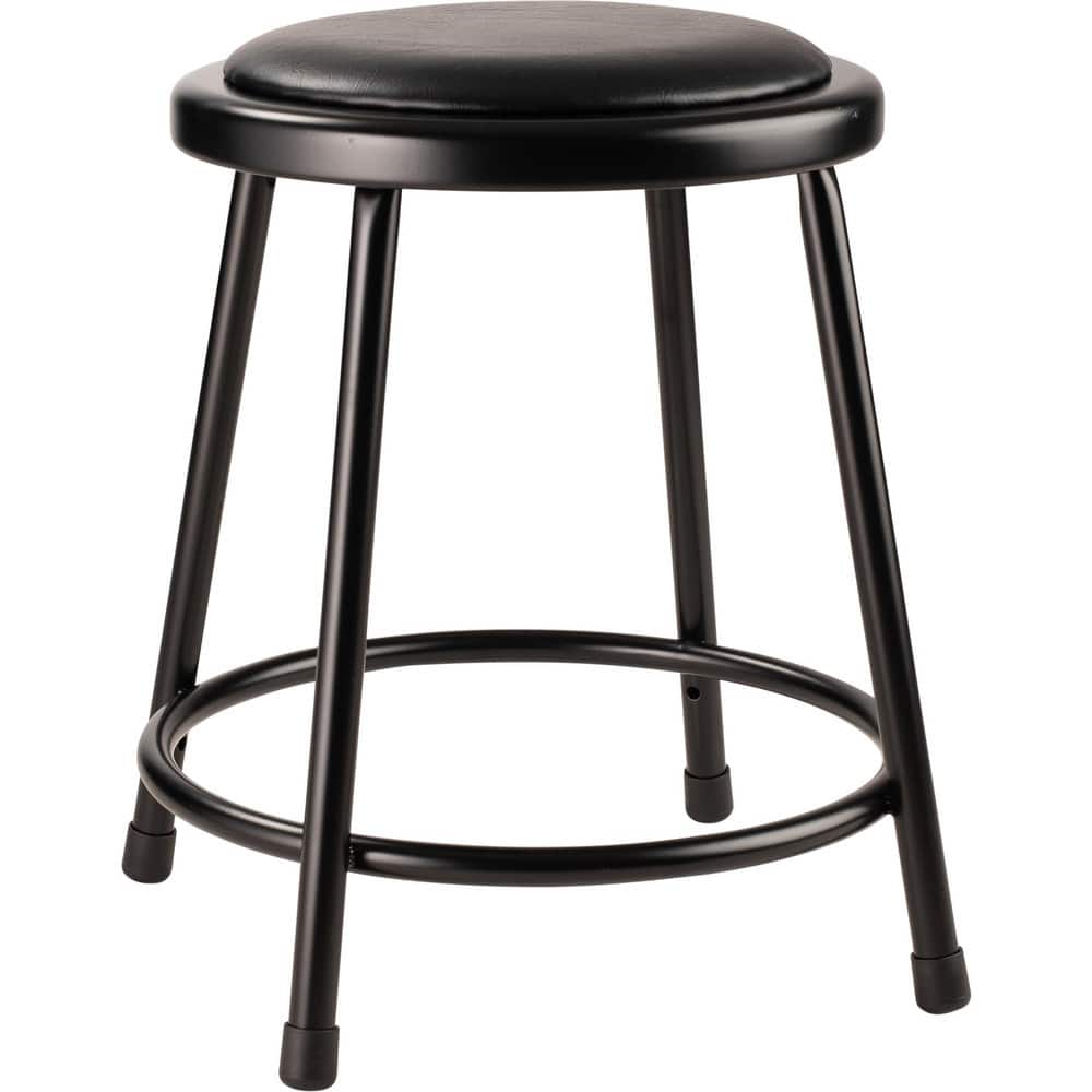 NATIONAL PUBLIC SEATING 6418-10 Stationary Stools; Type: Fixed Height Stool ; Base Type: Steel ; Overall Height (Inch): 18; 18; 18 in; 18 ; Overall Height: 18; 18; 18; 18 in ; Width (Inch): 14in ; Depth (Inch): 14in 