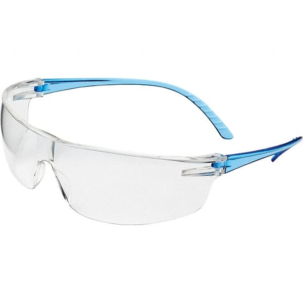 Safety Glass: Anti-Fog, Polycarbonate, Clear Lenses, Frameless, UV Protection