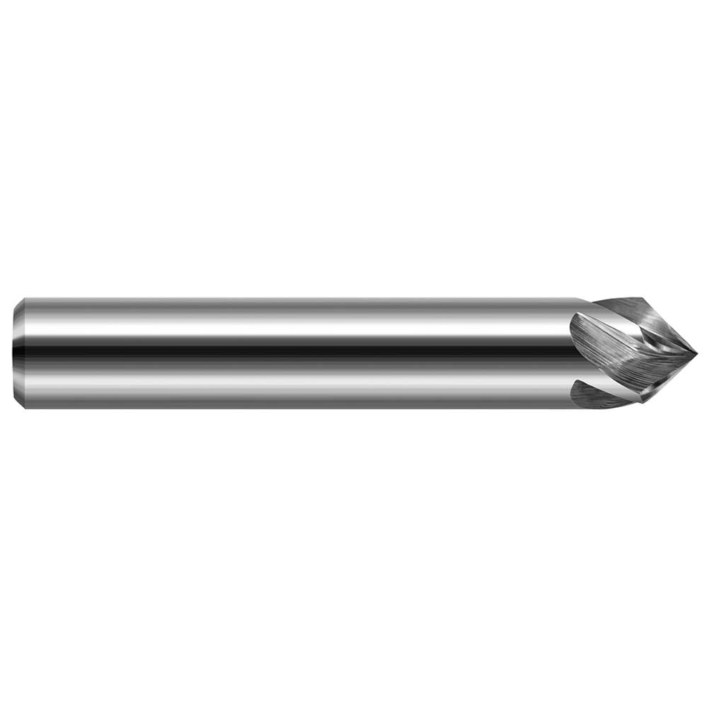 Harvey Tool 859708 Chamfer Mill: 1/8" Dia, 4 Flutes, Solid Carbide Image