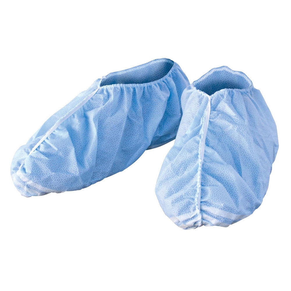 Shoe Cover: Chemical-Resistant, SMS, Blue