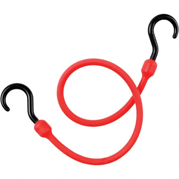 Bungee Cord Tie Down: Molded Nylon Hook, Non-Load Rated