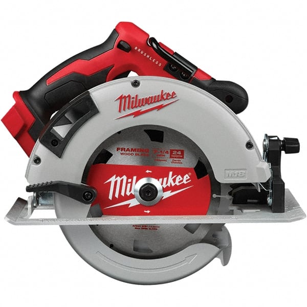 Milwaukee Tool Cordless Circular Saw: 7-1/4″ Blade, 18V, 5,000 RPM  12871323 MSC Industrial Supply