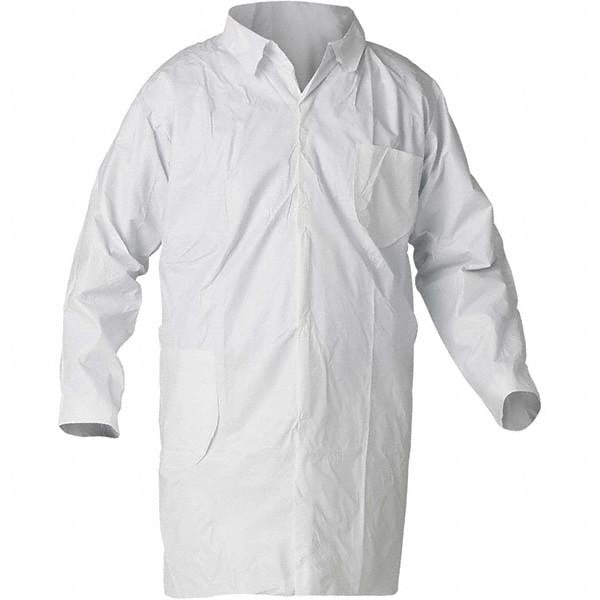 Lab Coat: Size Medium, Microporous Film Laminate