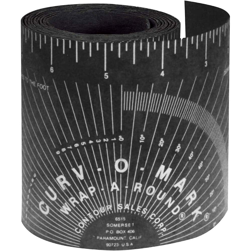 Tape Measures; Blade Color: Gray ; Features: Economical Tool for Marking Straight Lines Around Pipe or for use as a Straight Edge; Heat and Cold Resistance; Printed with a Scale in Inches, Inch Chart, Tangent Chart, and other Useful Markings