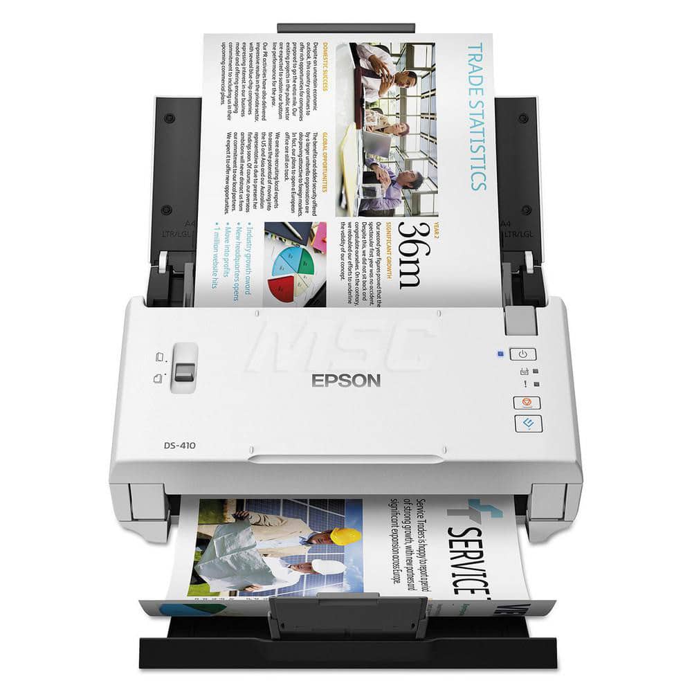 Epson - Scanners & Scanner Type: Image Scanner; System Requirements: Windows 8, Windows 8.1; Mac OS 10.9.8 - 12960639 - MSC Industrial Supply