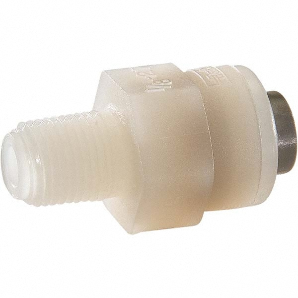 Push-To-Connect Tube Fitting: Tube Stem Adapter, 5/16 x 1/4" OD