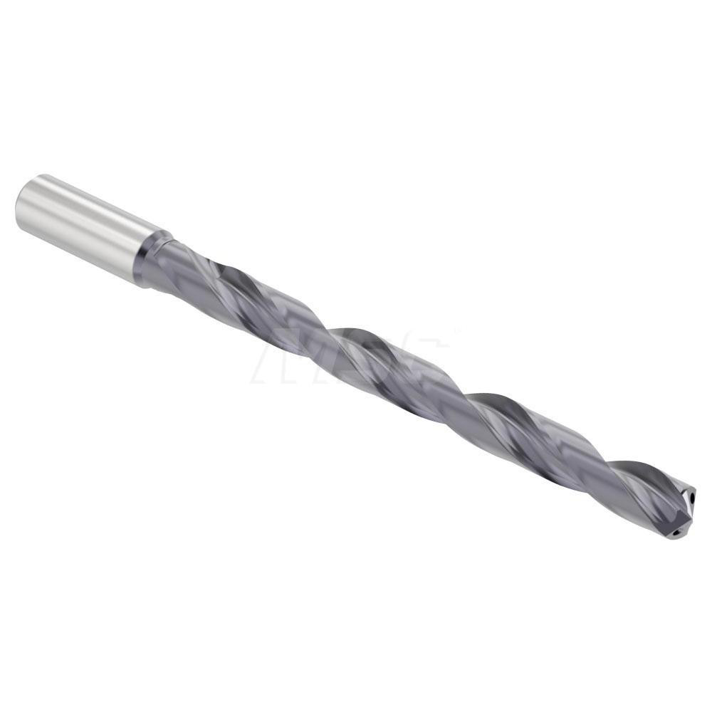 Allied Machine and Engineering 11/16" 140° Spiral Flute Solid Carbide Taper Length Drill Bit