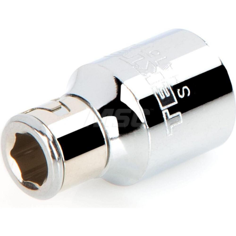 Socket Adapter: Hex Bit Holder, 1/4", 3/8"