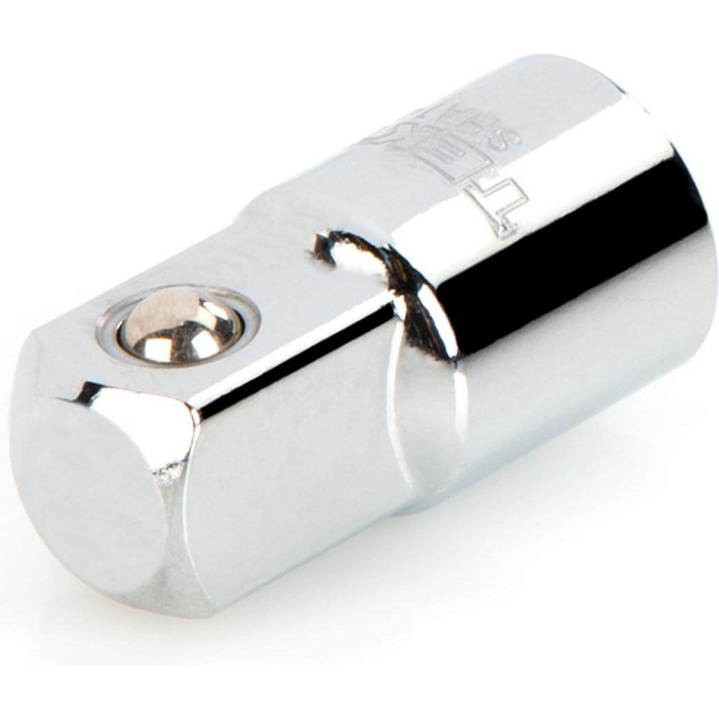 thumbnail image 2 of TEKTON 3/8" Drive To 1/2" Drive Socket Adapter – SHA14102, Chrome, Spring-Loaded Ball 2 of 10
