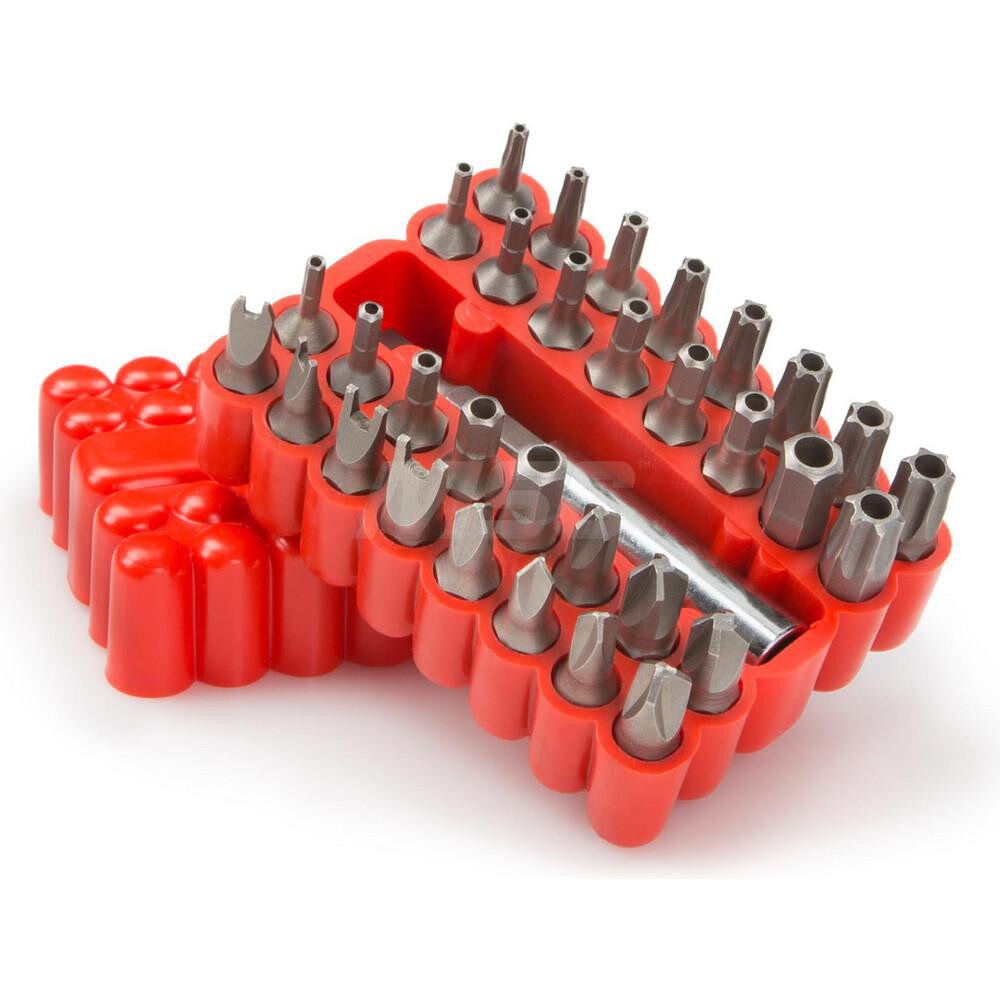 Screwdriver Insert Bit Set: 1/4" Drive