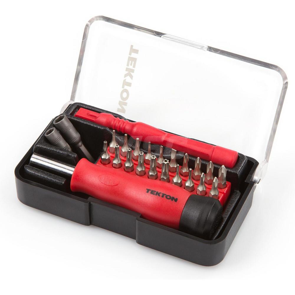 Screwdriver Insert Bit Set: 1/4" Drive