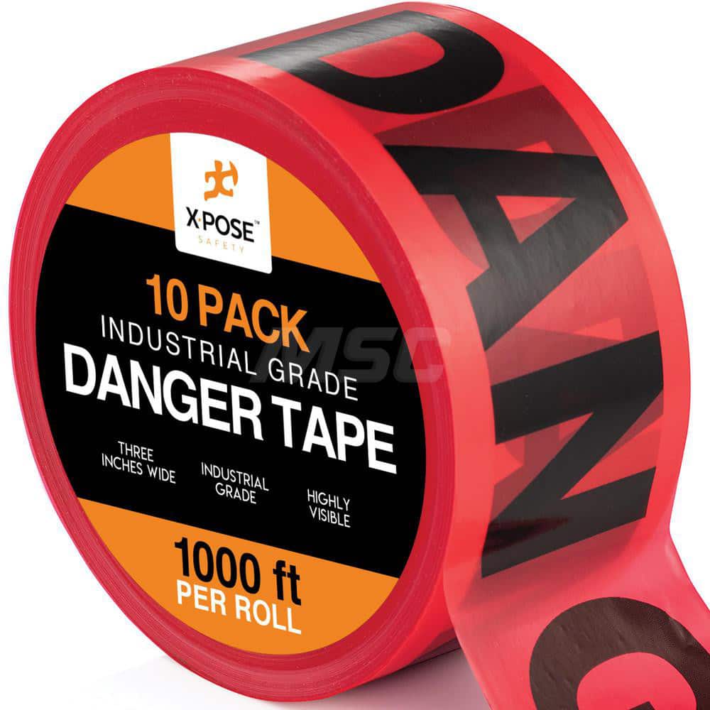 1,000' x 3" x 2 mil Polyethylene Barricade Tape