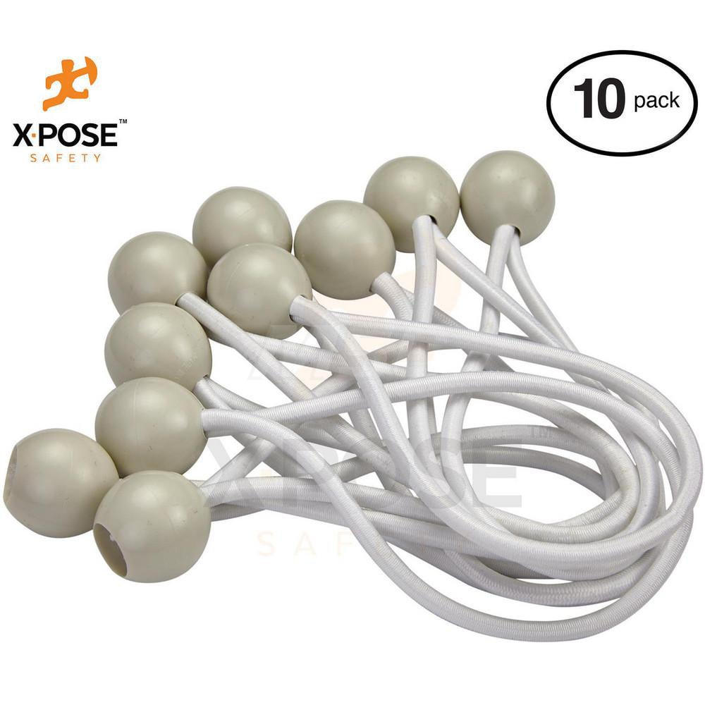 Xpose Safety - Bungee Cord Tie Down: Ball, Non-Load Rated | MSC Direct