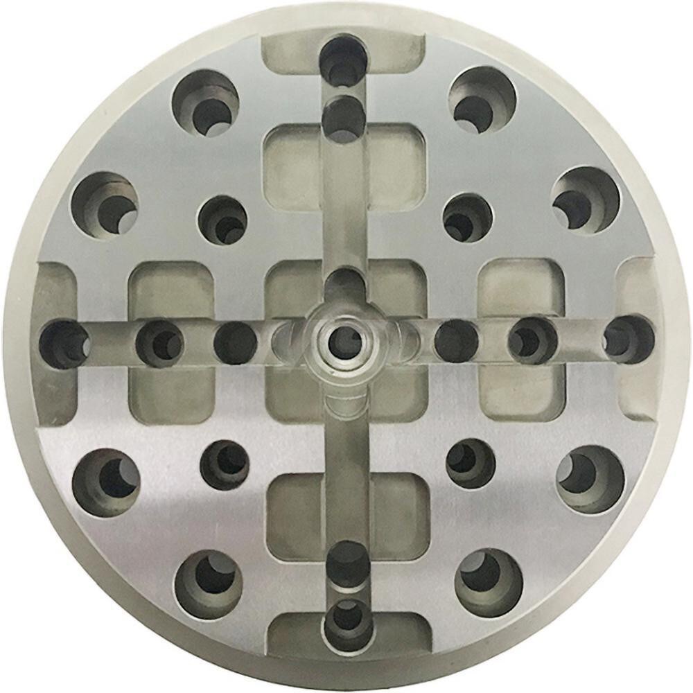 EDM Clamping Pallets; System Compatibility: System 3R ; Series: RHS Macro ; Pallet Shape: Round ; Plate Width/Diameter (mm): 156.00 ; Plate Length (mm): 156.00 ; Plate Thickness (mm): 35.00