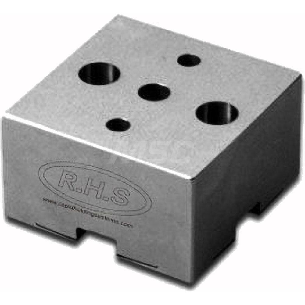 EDM Clamping Pallets; System Compatibility: System 3R ; Series: RHS Macro ; Pallet Shape: Square ; Plate Width/Diameter (mm): 52.00 ; Plate Length (mm): 52.00 ; Plate Thickness (mm): 30.00