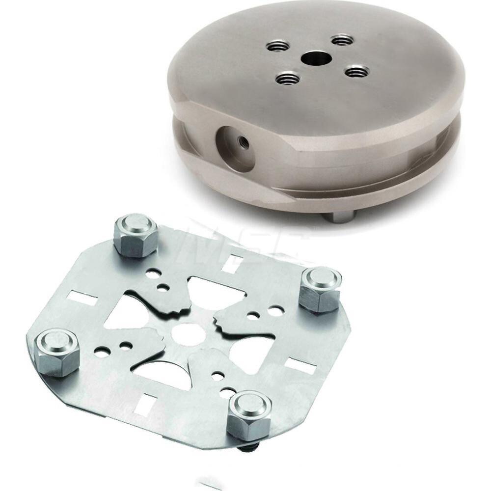 EDM Clamping Pallets; System Compatibility: Erowa ITS ; Series: RHS ITS ; Pallet Shape: Round ; Plate Width/Diameter (mm): 115.00 ; Plate Length (mm): 115.00 ; Plate Thickness (mm): 40.00