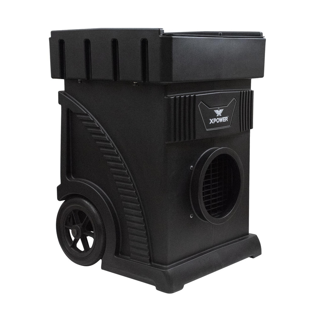 Self-Contained Electronic Air Cleaners; Cleaner Type: Air Purifier ; Air Flow: 2000CFM ; Voltage: 115 ; Sound Level: 60db(A) ; Color: Black ; Overall Depth: 29.40