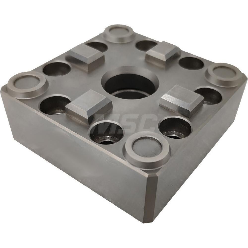 EDM Chucks; Chuck Size: 70mm x 70mm x 27mm ; System Compatibility: System 3R; Macro ; Actuation Type: Manual ; Material: Stainless Steel ; CNC Base: Yes ; EDM Base: Yes