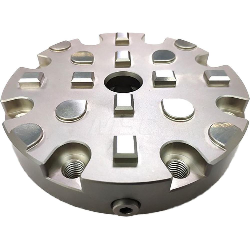 EDM Chucks; Chuck Size: 123mm x 31mm ; System Compatibility: System 3R; Macromagnum ; Actuation Type: Manual ; Material: Stainless Steel ; CNC Base: Yes ; EDM Base: Yes