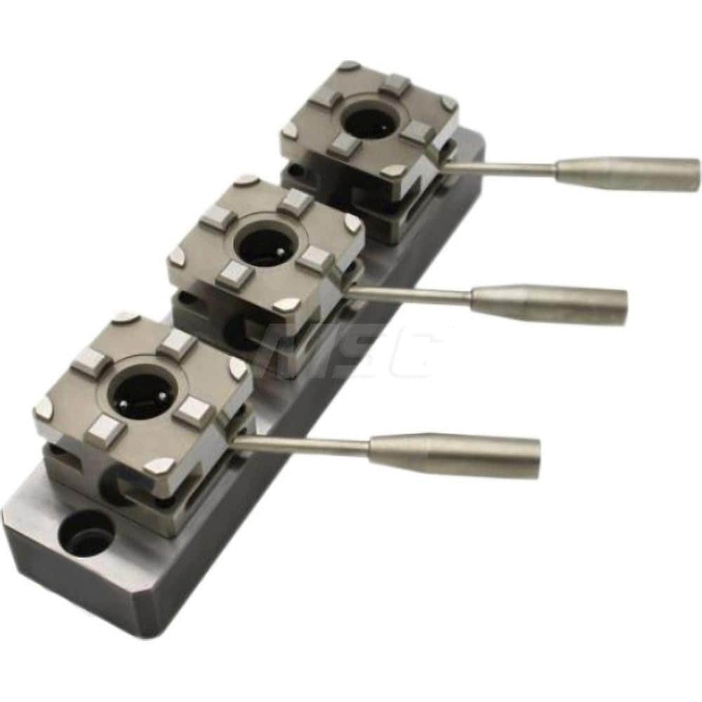EDM Chucks; Chuck Size: 265mm x 85mm x 63mm ; System Compatibility: System 3R; Macro ; Actuation Type: Manual ; Material: Stainless Steel ; CNC Base: Yes ; EDM Base: Yes