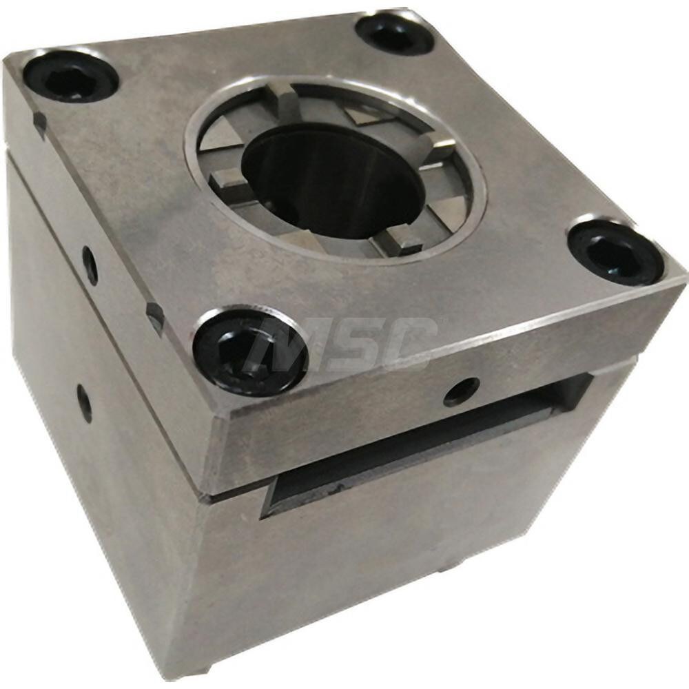 EDM Chucks; Chuck Size: 56mm x 56mm ; System Compatibility: Erowa ITS ; Actuation Type: Manual ; Material: Stainless Steel ; CNC Base: Yes ; EDM Base: Yes