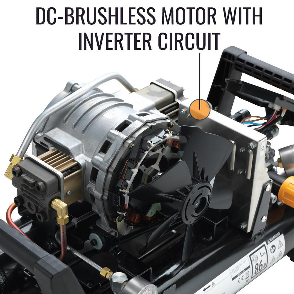 Max USA Corp Portable Electric Air Compressors; CFM 3.4 SCFM 90