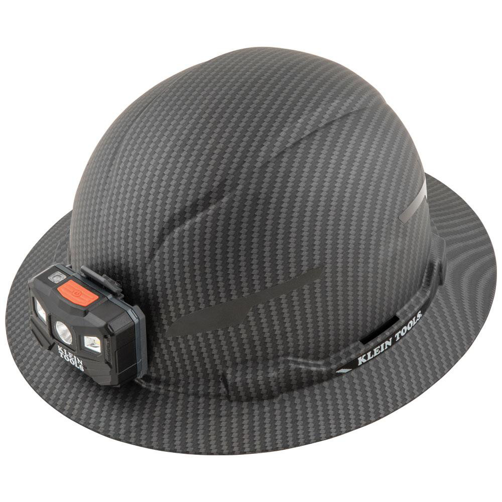 Klein Tools - Hard Hat: Full Brim, Class E, 4-Point Suspension