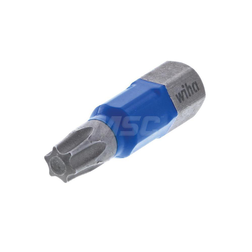 Wiha Power Screwdriver Bit T25 Torx, 1/4" Hex Drive MSC Direct