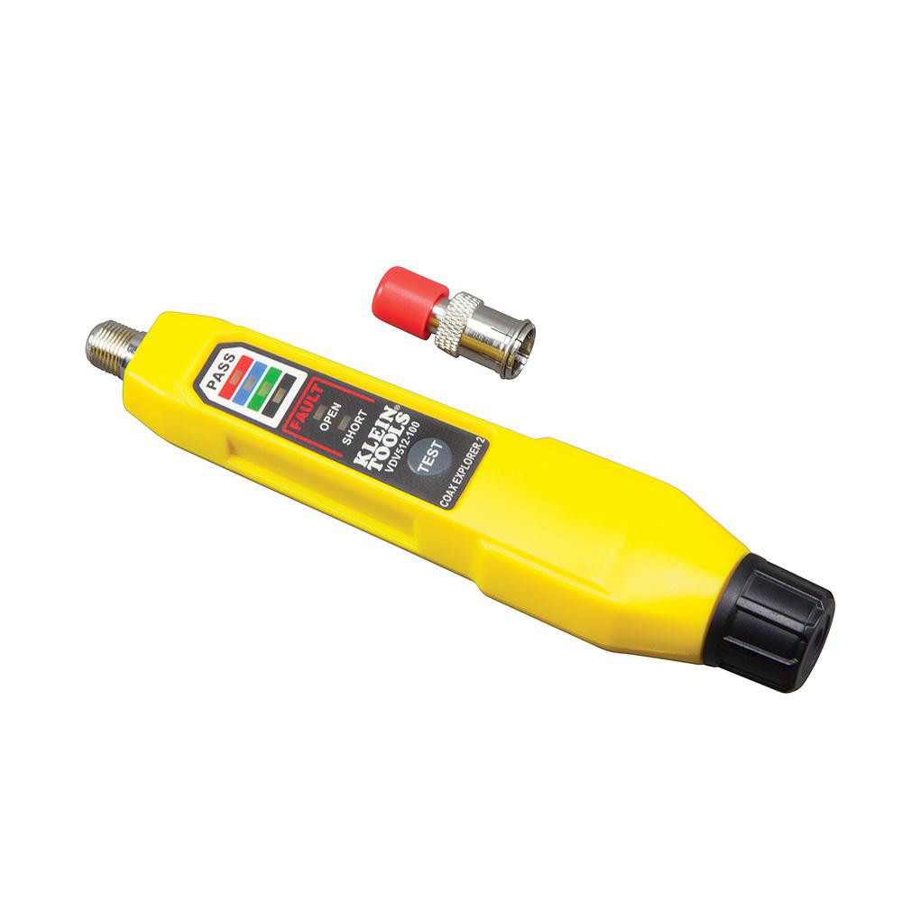 Klein Tools Cable Testers Cable Type Coax Cable Display Type LED  Part VDV512100